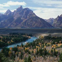 Grand Teton National Park, northwestern Wyoming.