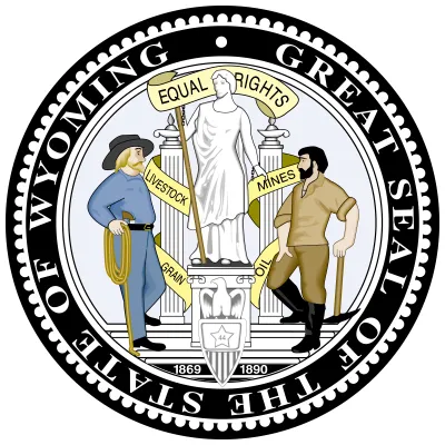 State seal of Wyoming